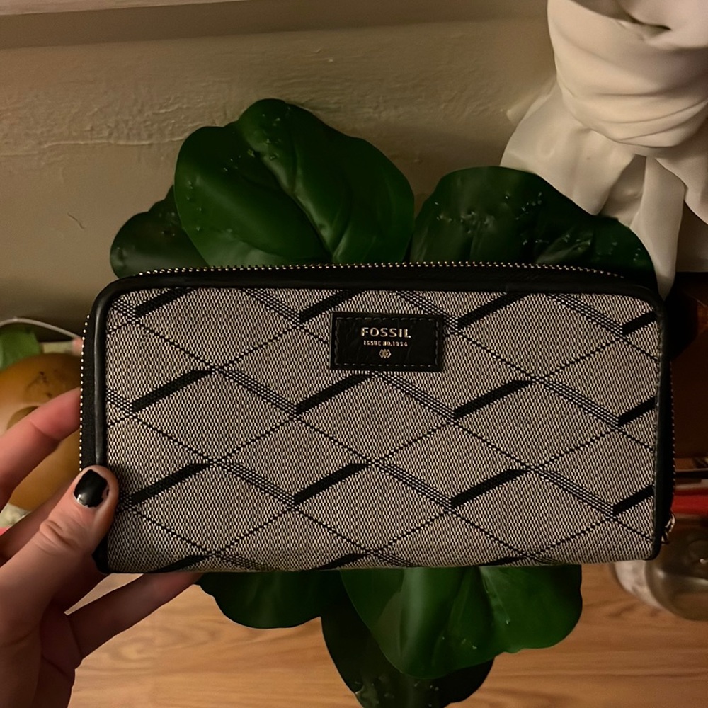 new with tags fossil wallet